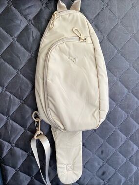 Puma Cream Crossbody Sling Bag - Cream